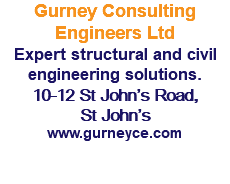 Gurney Consulting Engineers Ltd Expert structural and civil engineering solutions. 10-12 St John’s Road,  St John’s www.gurneyce.com  